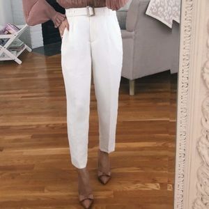 High rise ankle pants